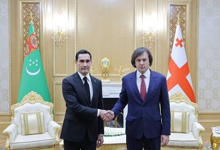 Turkmen President's Georgia Visit Boosts Middle Corridor